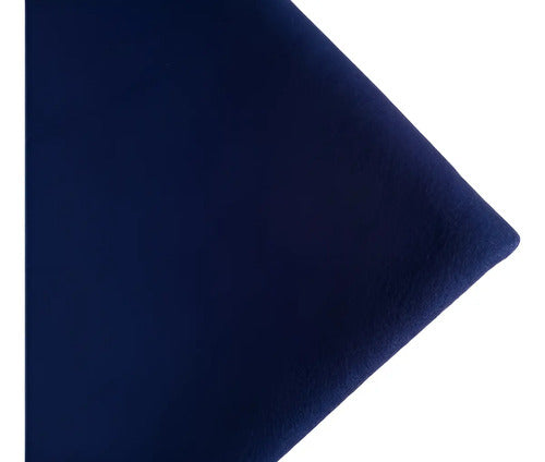 Paño Lency Manualidades Importado 100x92 Cm Azul Oscuro Azul Oscuro Lency