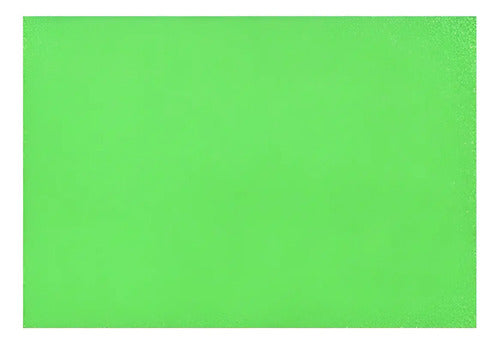 Fomi Foamy Escarchado Verde Claro 4 Cartas X 10 Unidades Verde Limón