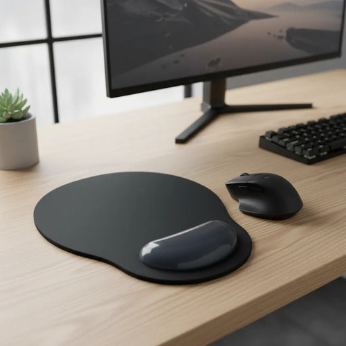 Pad Mouse Con Gel Negro