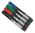 Marcador Permanente Pelikan Ref. 420 Surtidos X 4 Unidades