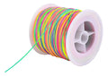 Hilo Chino 0.8mm X 90 Mts Multicolor Para Bisutería Manillas