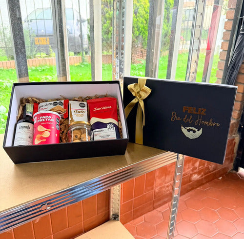 Ancheta Regalo Día Del Hombre Caja De Lujo