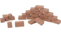 Ladrillo Maqueta Rustico Tolete Y Hueco X 1.000 Pcs