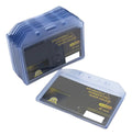 Escarapela Horizontal Super Gruesa Carnet 90x54mm - 5 Und Transparente