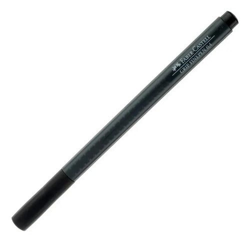 Micropunta Grip Fine Faber Castell Negro X10 Und