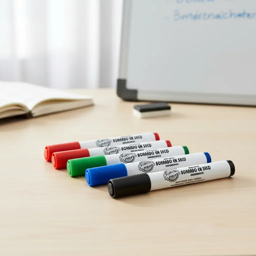 Marcador Borrable En Seco Spektra X 4 Colores Surtido