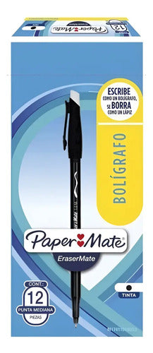 Esfero Borrable Papermate X 12