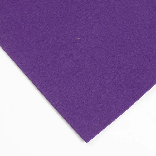 1 Pliego Papel Foami Fomi Pliego Morado Morado