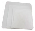 Plato Blonda Icopor Cuadrada 22x22cm - 50 Unidades Blanco 22x22cm