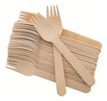 Tenedor Madera 16cm X 100 Unidades Madera