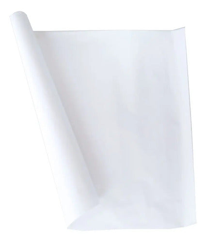 100 Pcs Papel Seda Blanco