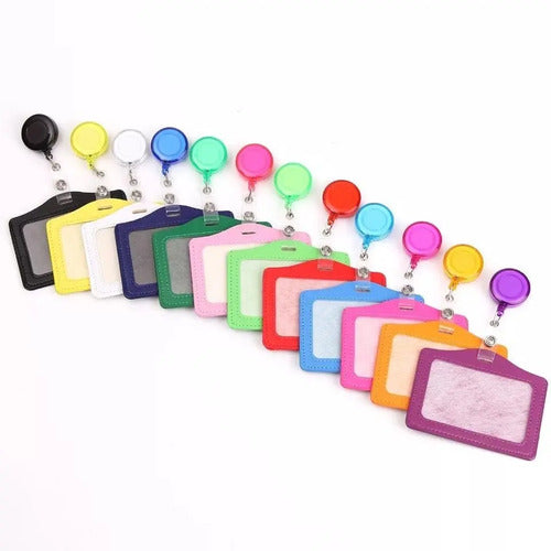 Porta Carnet Con Yoyo Horizontal