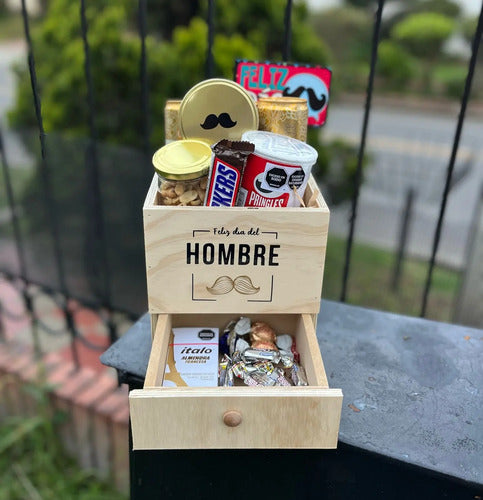 Regalo Día Del Hombre  Y Vaso