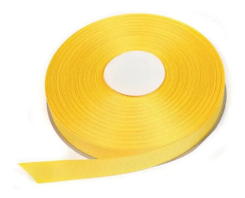Cinta Faya Acanalada Amarillo 25mm X 100 Metros Amarillo