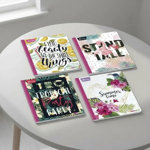 Cuaderno Grande Cosido Cuadriculado 100 Hojas X 50 Unidades