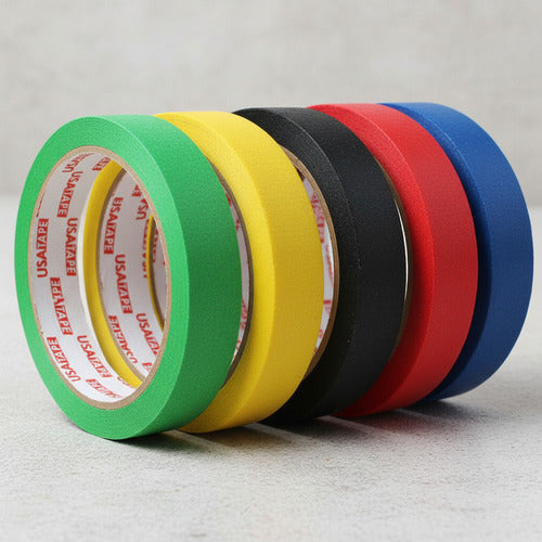 Cinta Enmascarar 24mm - 20 Metros X 4 Unidades Surtido
