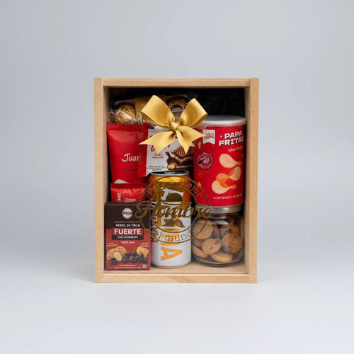 Regalo Ancheta Con Café Dia Del Hombre