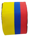 Cinta Tela Faya Tricolor 7cm X 50 Metros Tricolor Lisa