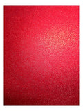 Cartulina Escarchada Rojo 70 X 50 Cm X 6 Unidades Rojo