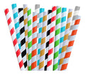 Pitillo Papel Diámetro 8mm X Largo 20cm Surtido - 200 Pcs Surtido