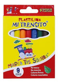 Plastilina Larga Mi Trensito * 9 Barras