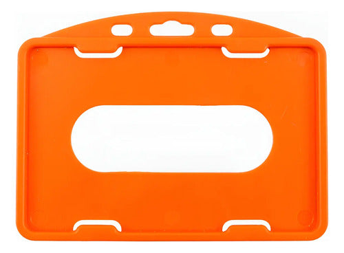 Escarapela Rígida 8.5x5.5cm Horizontal X 100 Unidades
