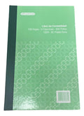 Libro De Contabilidad 300 Folios - 3 Columnas Pasta Dura