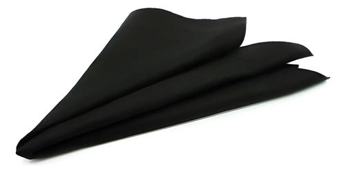 Paño Lency Fieltro Manualidades Importado 100x92 Cm Negro Negro