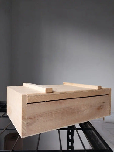 Caja Decorativa Para Vino Madera Para Regalo 34x20x10 Cm  Madera