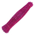 Chelines Metalizados Color Fucsia 30cm X 100 Pcs