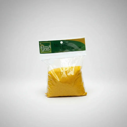 Arena Artificial Manualidades Amarillo X 500gr Amarillo