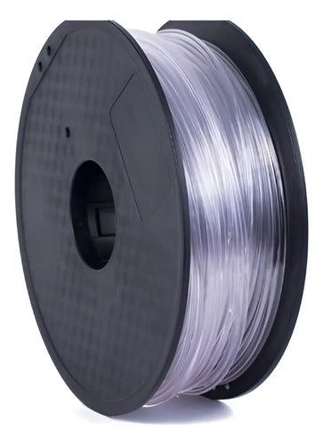 Rollo Nylon 0.75mm X 90 Mts - Resistencia 60 Libras Gris