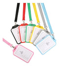 Porta Carnet Escarapela Vertical Con Reata X 4 Unidades Surtido