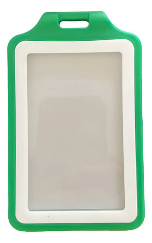 Porta Carnet Escarapela Vertical Colores X 4 Unidades