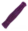 Chelines Metalizados Color Morado 30cm X 100 Pcs