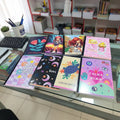 Cuaderno Grande Cosido Cuadriculado 100 Hojas X 6 Unidades