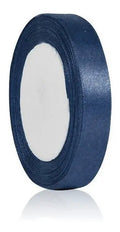 Cinta Azul Raso Tela Satín Moños 50 Mts X 2.5 Cm  Rojo