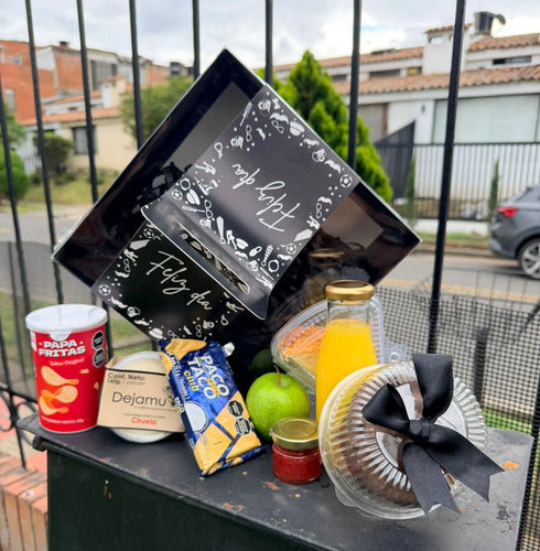 Desayuno Para Hombre Caja Negra