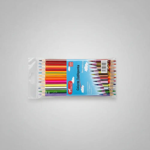 Colores Doble Punta X 12 Unidades (24 Colores) Top Line