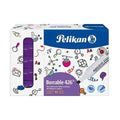 Marcador Borrable Pelikan Morado Caja X 10 - Ref. 426
