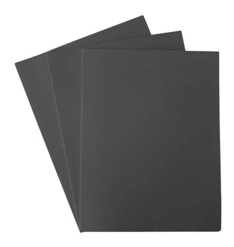 Fomi Foami 1/8 Negro Paquete X 10 Unidades