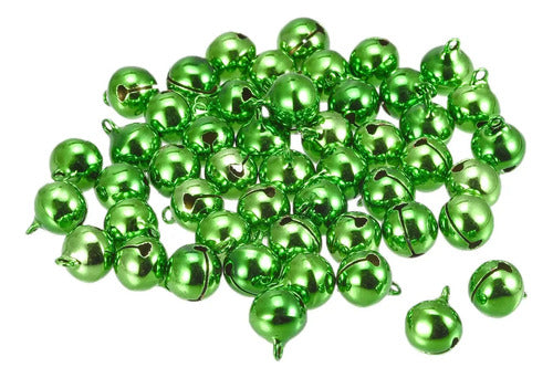 Cascabel Verde Diámetro 18mm X 100 Unidades Verde