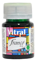 Pintura Vitral Franco Arte Verde 30ml