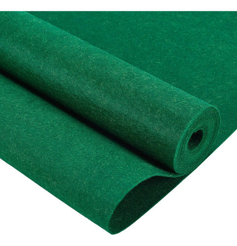 Tela De Fieltro Verde 100 X 70 Cm Verde