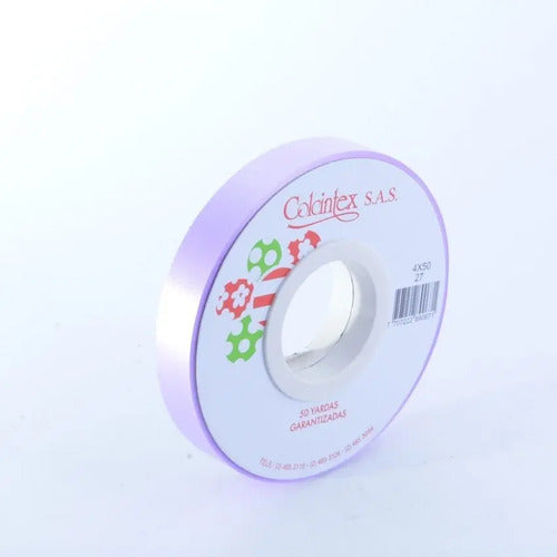 Cinta Decorativa Papel Para Moños 45 Mts X 1.5 Cm