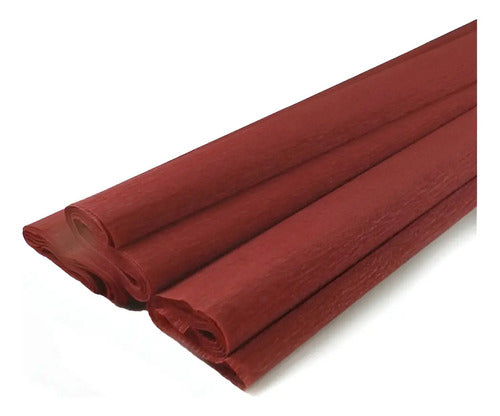 Papel Crepe Cafe X 50 Unidades  Cafe