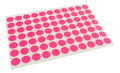 Rotulo Adhesivo Redondo Fucsia 1.3 Cm X 308 Pcs X 3 Unidades Fucsia