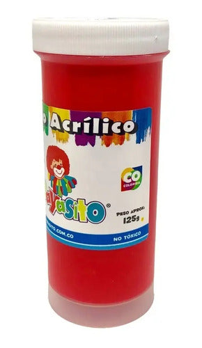 Vinilo Acrílico Payasito Rojo 125 Gr