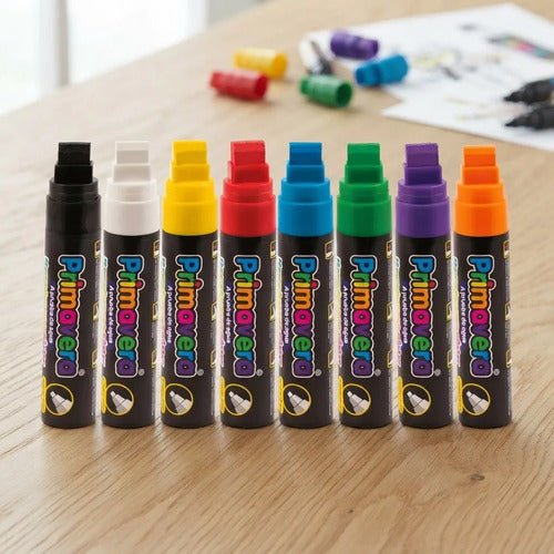 Marcador Window Para Poster Primavera 15mm Surtido X 10  Pcs Surtido