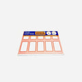 Rotulo Autoadhesivo Rojo 50-33mm X 80 Pcs - Ref. 50-33 Rojo